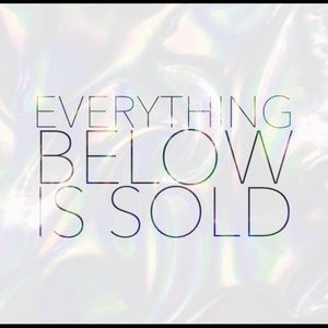 All items below are sold!